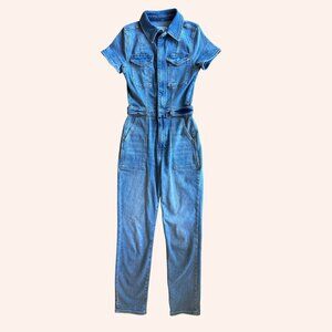 Good American FIT FOR SUCCESS JUMPSUIT Denim
